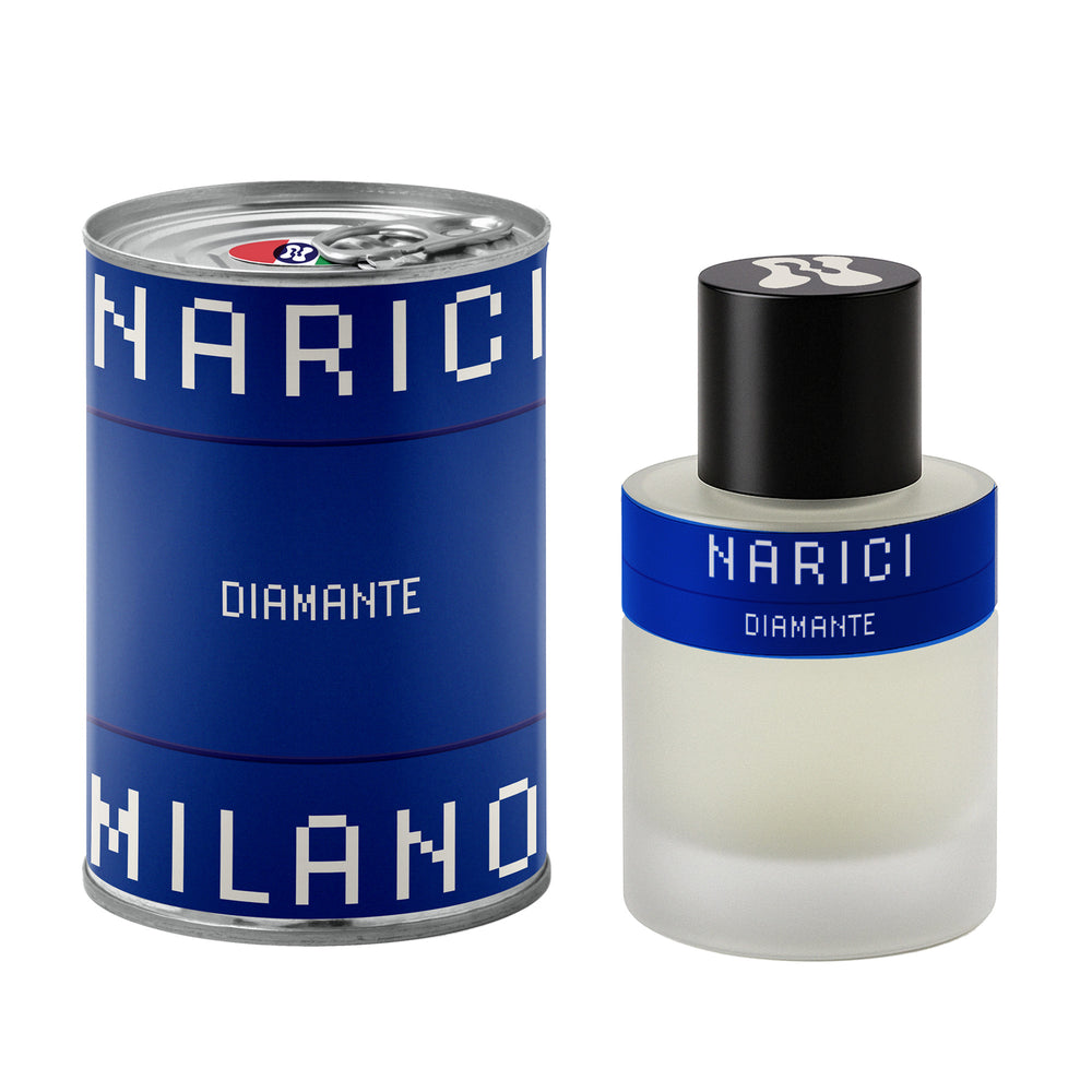 Narici Diamante Perfume Tin and Bottle